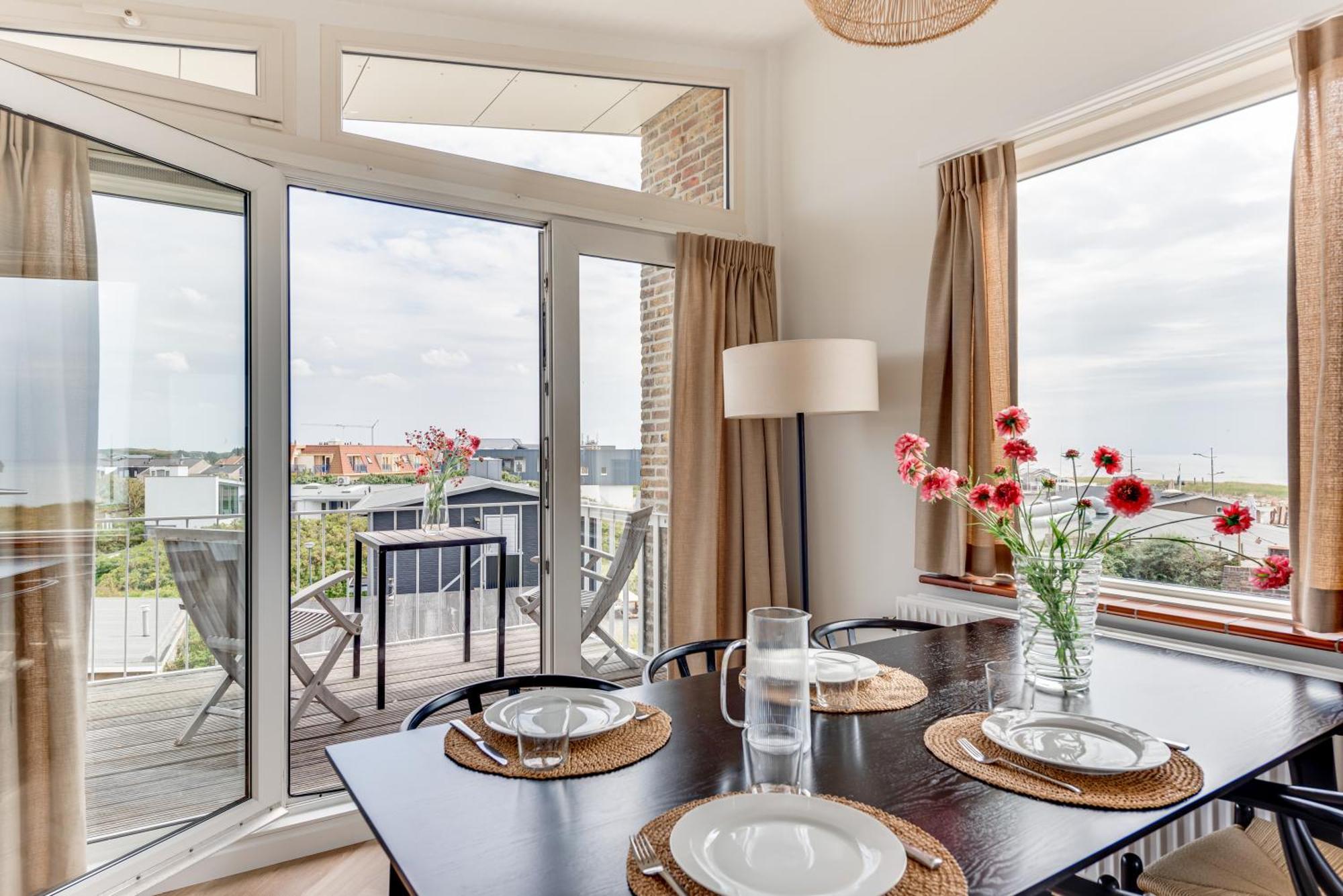 Zeezicht Villa Zee Aan Het Strand Bergen aan Zee Exterior photo